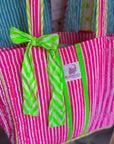 Quilted Tote Bag | Sugar Rush - Bombaby