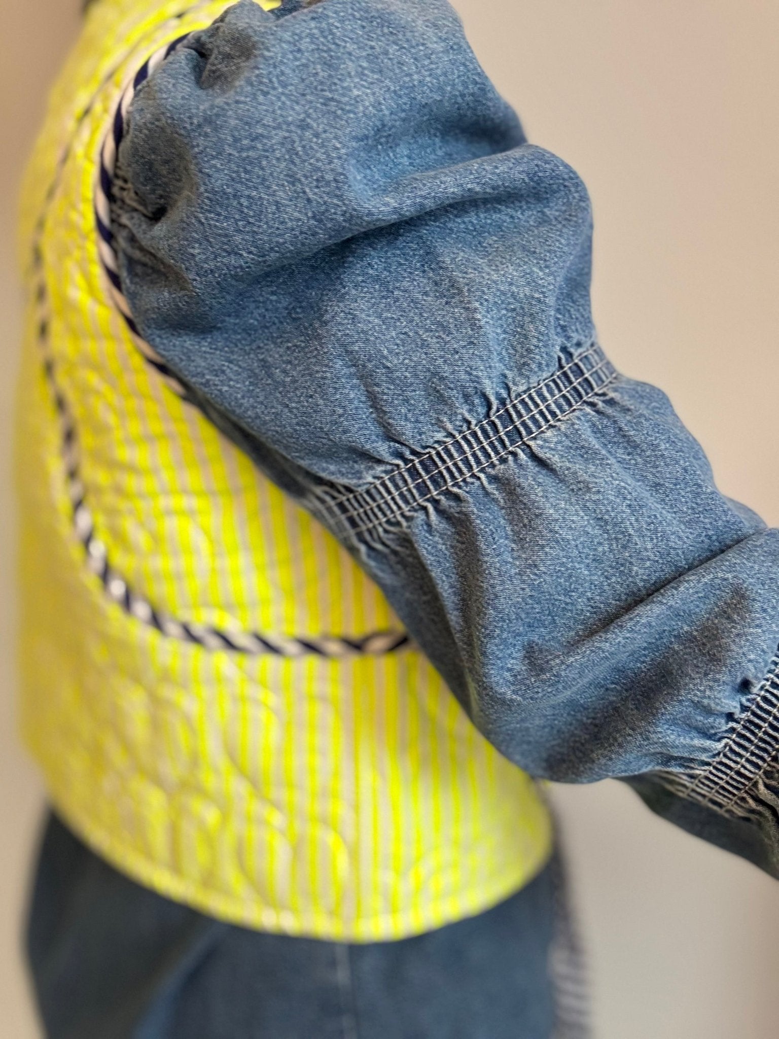 Quilted Waistcoat | Limoncello - Bombaby