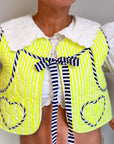 Quilted Waistcoat | Limoncello - Bombaby