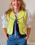 Quilted Waistcoat | Limoncello - Bombaby