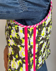 Quilted Waistcoat | Neon Camo - Bombaby