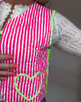 Quilted Waistcoat | Sugar Rush - Bombaby
