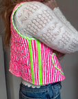 Quilted Waistcoat | Sugar Rush - Bombaby