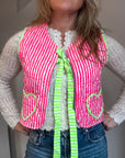 Quilted Waistcoat | Sugar Rush - Bombaby