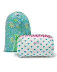 Quilted Wash Bag | Malibu Pop - Bombaby