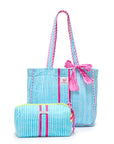Quilted Wash Bag | Malibu Pop - Bombaby