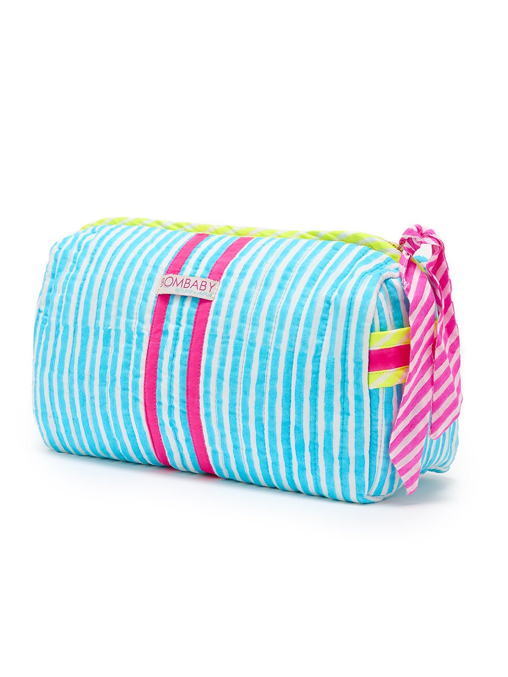 Quilted Wash Bag | Malibu Pop - Bombaby