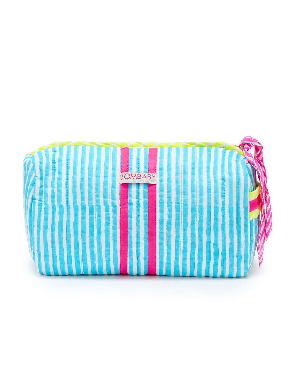 Quilted Wash Bag | Malibu Pop - Bombaby