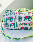 Quilted Weekend Bag | Elephantasy - Bombaby