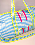 Quilted Weekend Bag | Malibu Pop - Bombaby