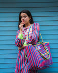 Quilted Zip Tote Bag | Roxy - Bombaby