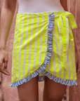 Ruffle Wrap Mini Skirt | Ibiza PRE ORDER - Bombaby