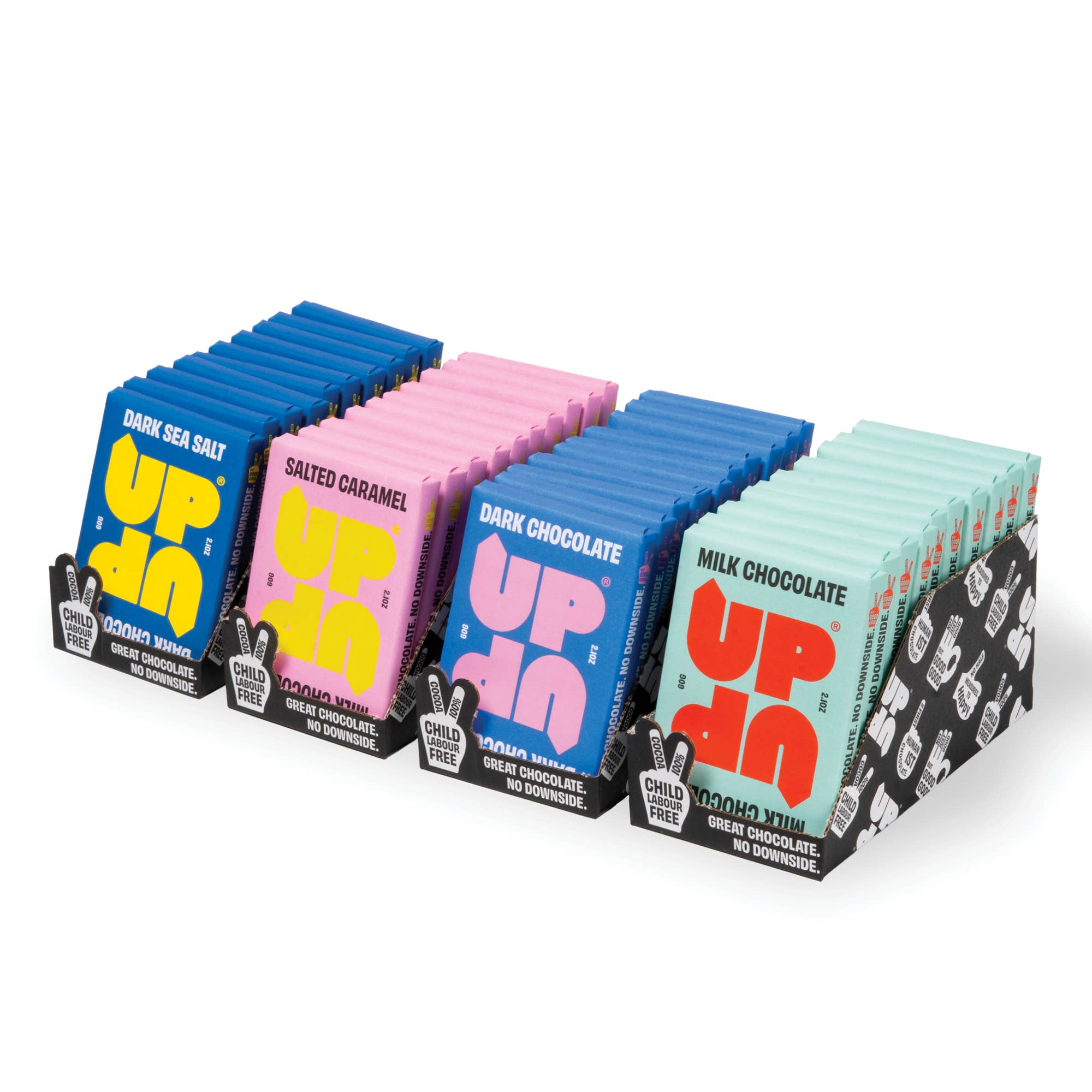 Sea Salt Dark Chocolate Bar 60g - Bombaby