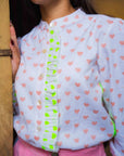 The OMG Shirt | Pink Hearts - Bombaby