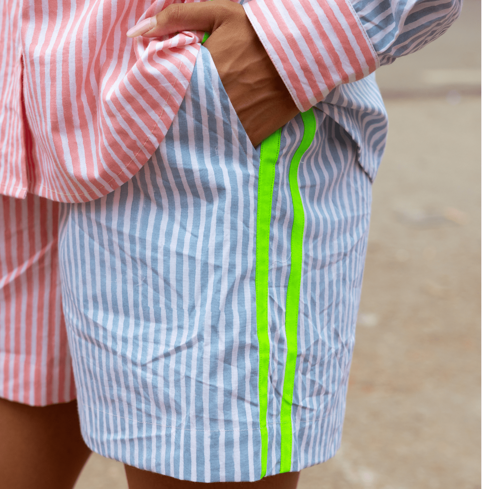 The Pop Shorts | Sunwashed | PREORDER - Bombaby