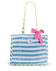 The Rugby Tote | Mykonos Blue - Bombaby