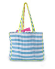 The Rugby Tote | Mykonos Blue - Bombaby