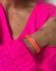 Enamel Bracelet | Neon Lattice - Bombaby