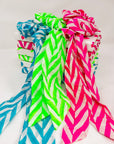 Handmade Block Print Cotton Scrunchies - Bombaby