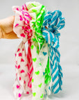 Handmade Block Print Cotton Scrunchies - Bombaby