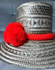 Handwoven Pompom Hat Bands - Bombaby