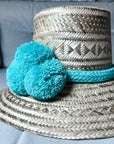 Handwoven Pompom Hat Bands - Bombaby