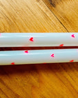 Neon Hearts | Hand Painted Candles - Bombaby