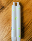 Neon Hearts | Hand Painted Candles - Bombaby