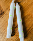 Neon Hearts | Hand Painted Candles - Bombaby