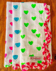 Scallop Block Print Napkins - Bombaby