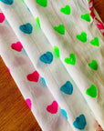 Scallop Block Print Napkins - Bombaby