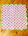 Scallop Block Print Napkins - Bombaby