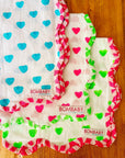 Scallop Block Print Napkins - Bombaby