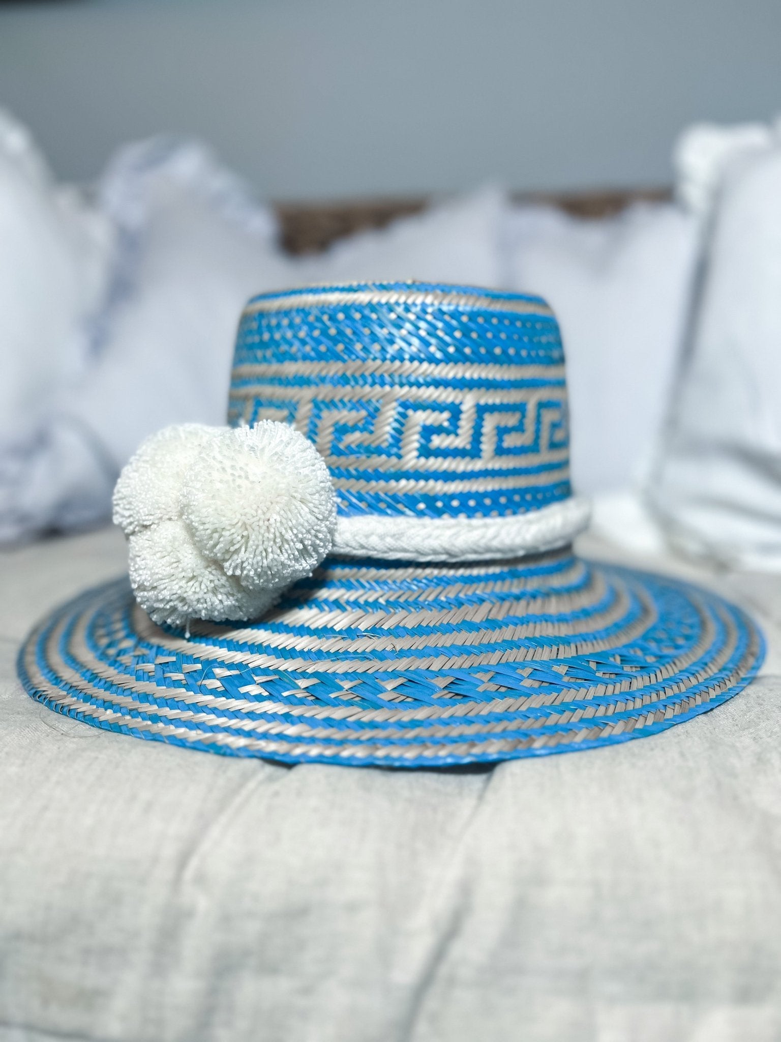 The Alice | Handmade Wayuu Pompom Hat - Bombaby