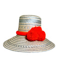 The Dahlia | Handmade Wayuu Pompom Hat - Bombaby