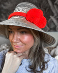 The Dahlia | Handmade Wayuu Pompom Hat - Bombaby