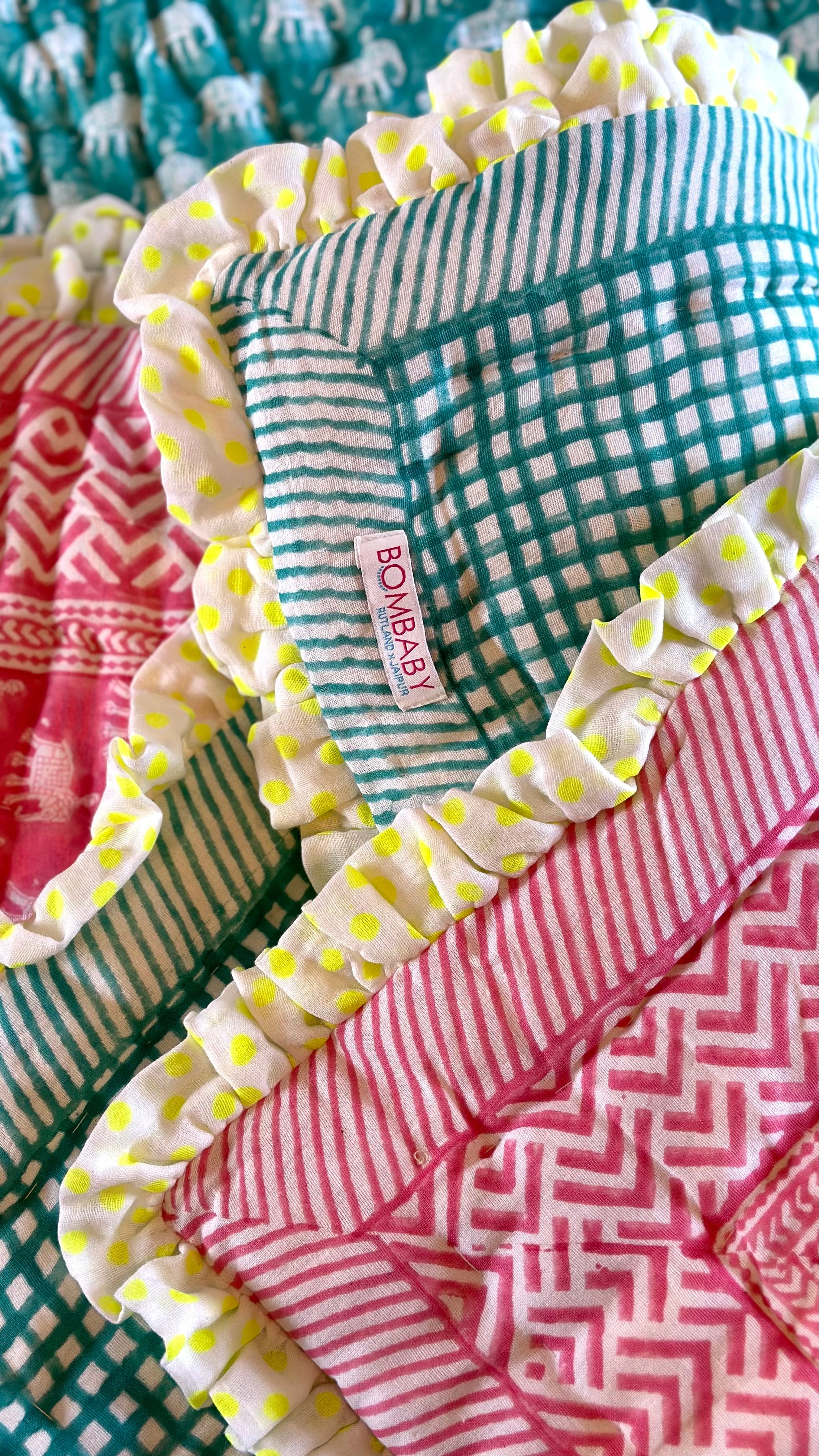 All Block Print Bedding | Bombaby