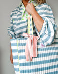The Rugby Tote | Mykonos Blue