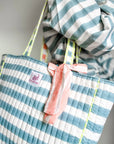 The Rugby Tote | Mykonos Blue