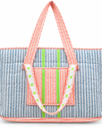 Customised Zipped Travel Tote | Sunwashed