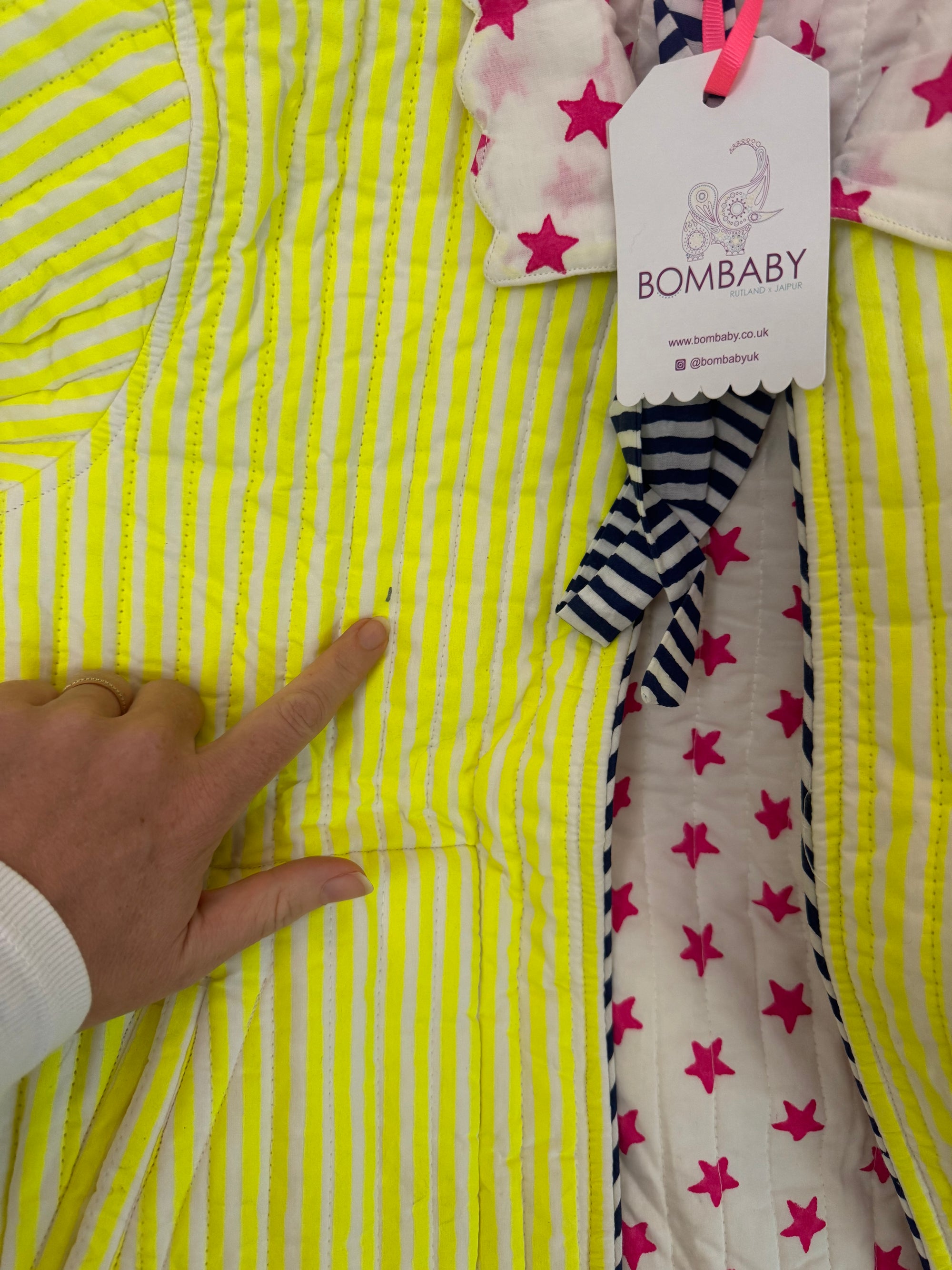 Quilted Jacket | Limoncello SECONDS