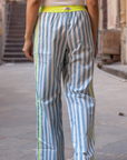 The Pop Pants | Mykonos Blue