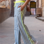 The Pop Pants | Mykonos Blue