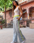 The Pop Pants | Mykonos Blue