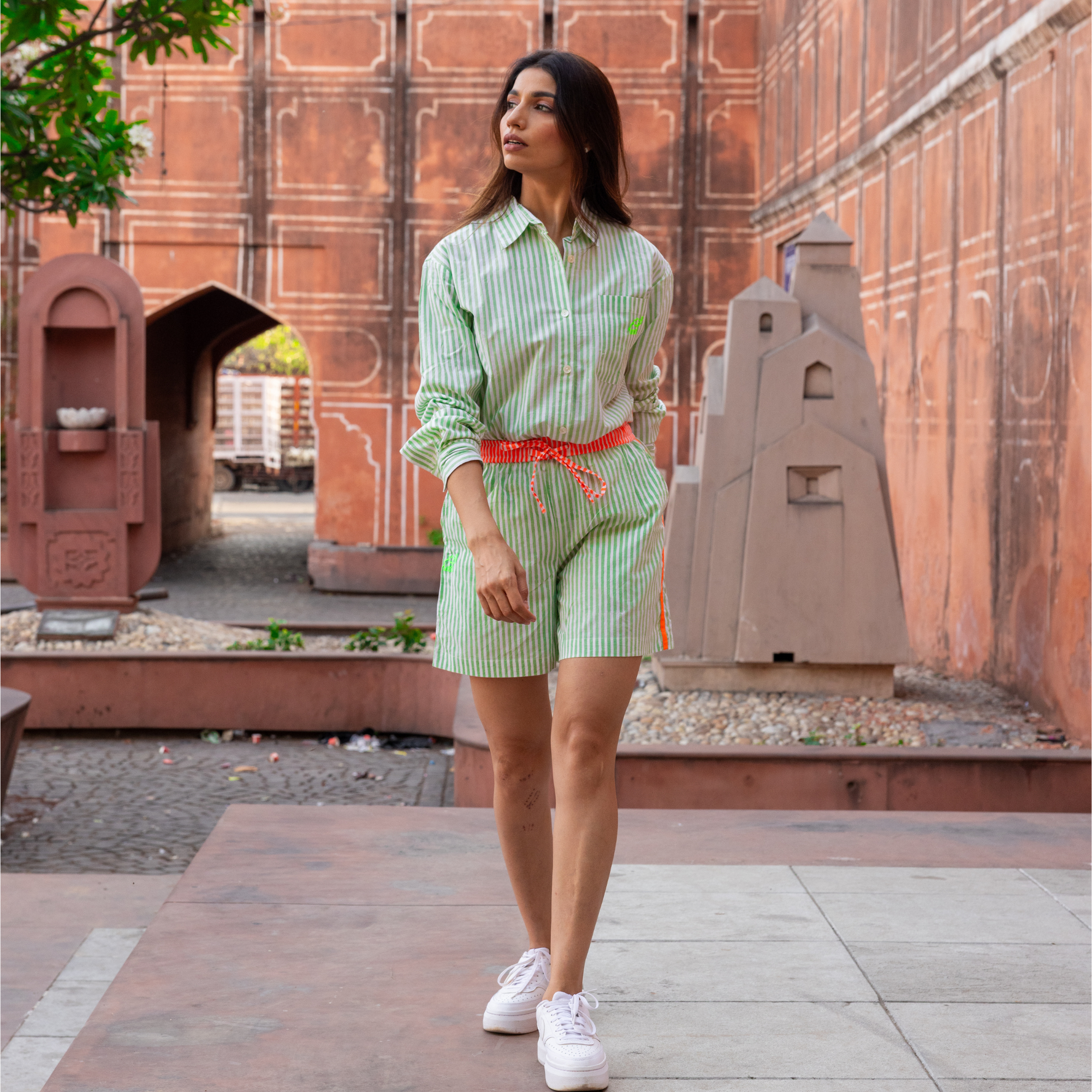 The Pop Shorts | Matcha Fizz