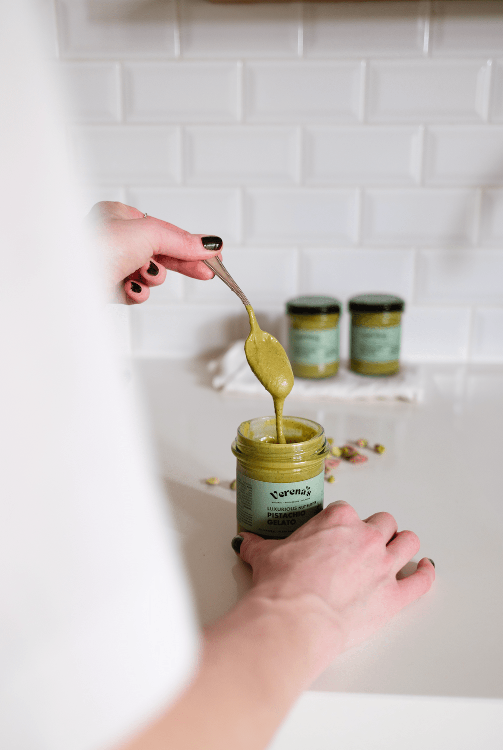 Artisan Nut Butter | Pistachio Gelato - Bombaby