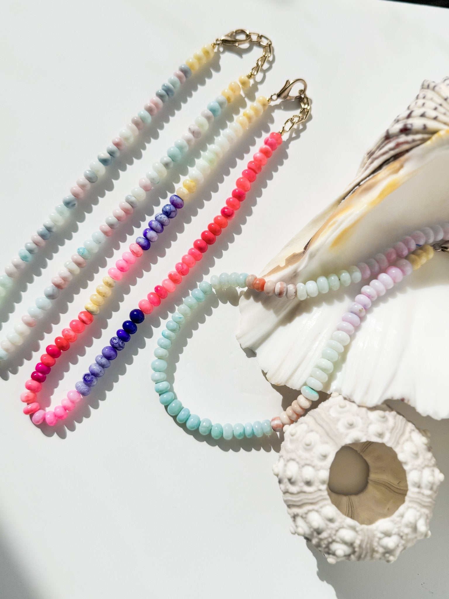 Beaded Opal Necklace | Sorbet Drift | PRE ORDER - Bombaby