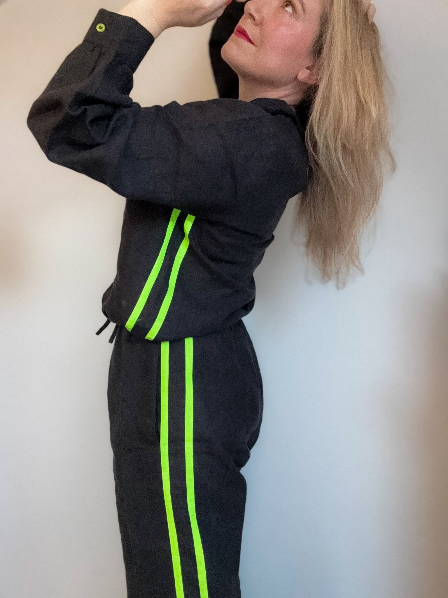 Black Disco Blouse | Organic Linen - Bombaby