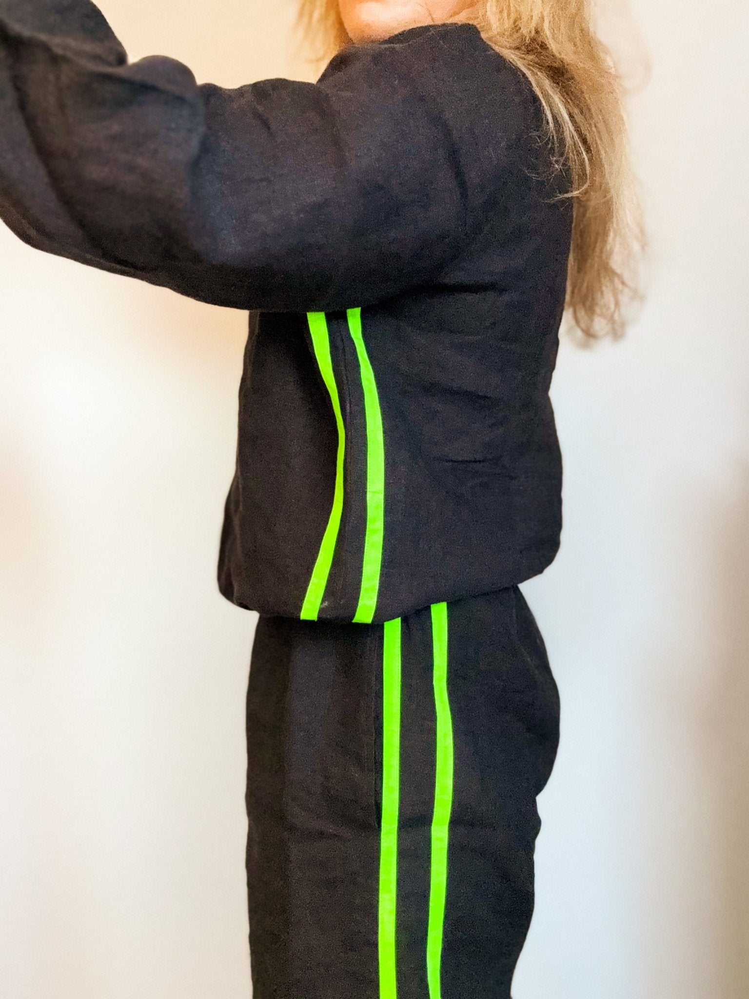 Black Disco Blouse | Organic Linen - Bombaby