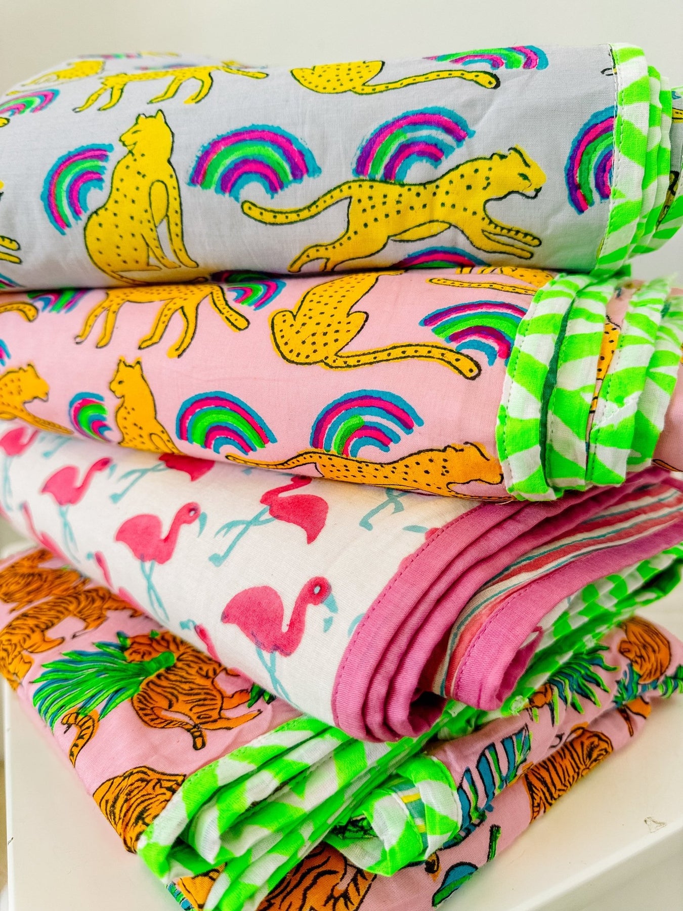 Pink leopard baby blanket clearance